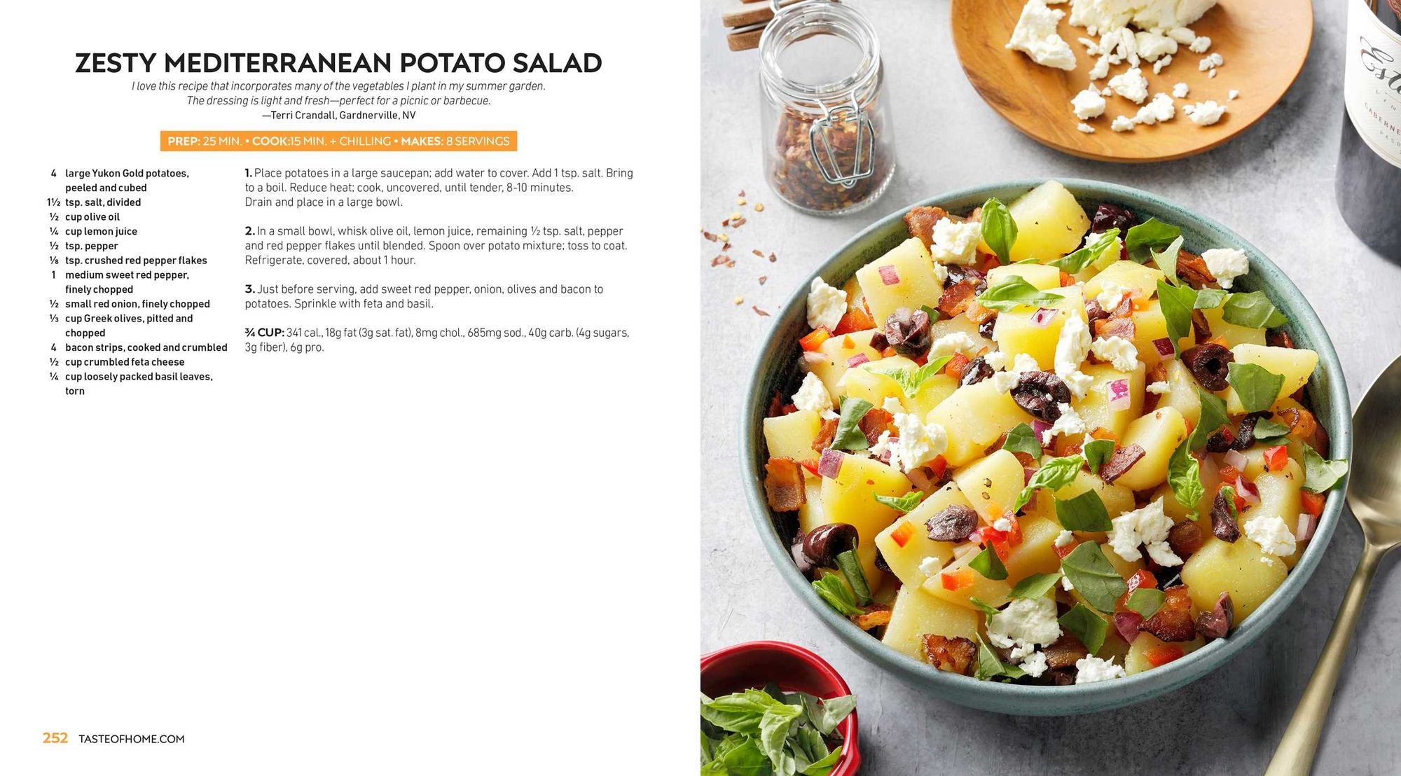 Taste of Home Mediterranean Favorites: Hundreds of Recipes to Savor the Good Life