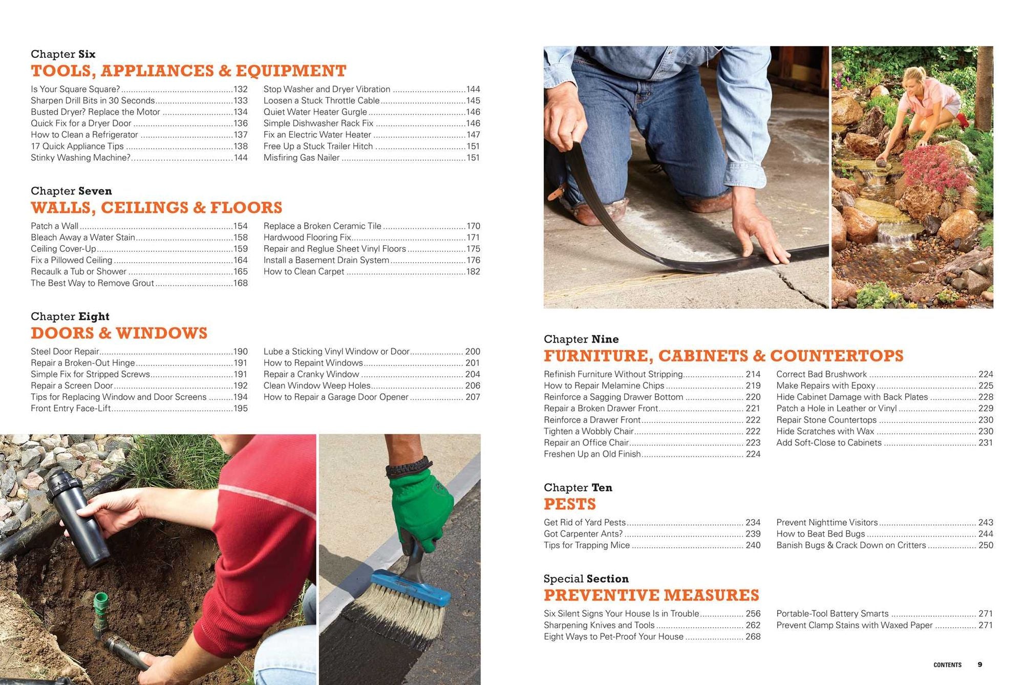Family Handyman Whole House Repair Guide Vol. 2: 300+ Step-by-Step Repairs, Hints and Tips for Today's Homeowners