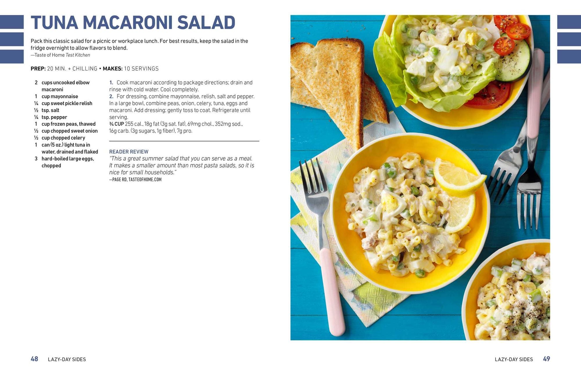 Taste of Home Lazy-Day Dinners, Desserts & More: Dishes So Easy .They Almost Make Themselves!