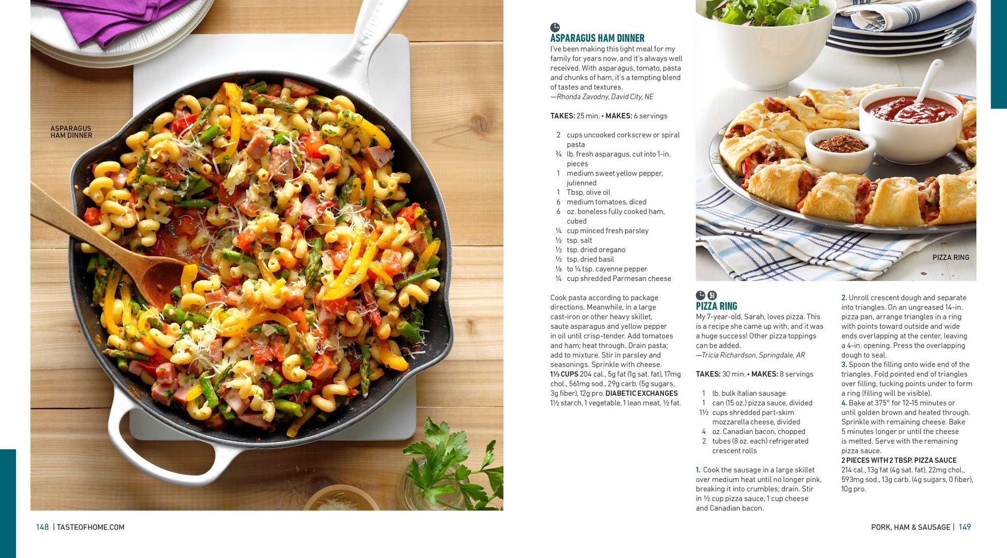 Taste of Home What's For Dinner?: 358 Quick & Easy Recipes for Busy Families