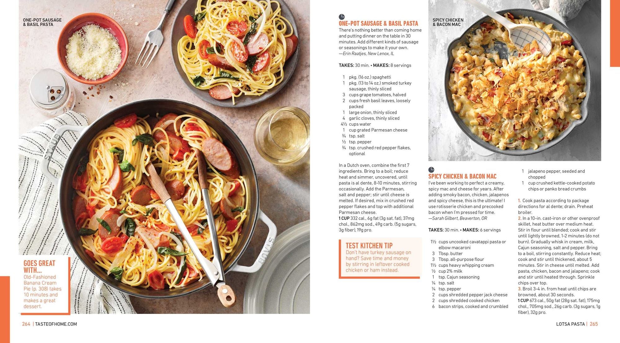 Taste of Home What's For Dinner?: 358 Quick & Easy Recipes for Busy Families