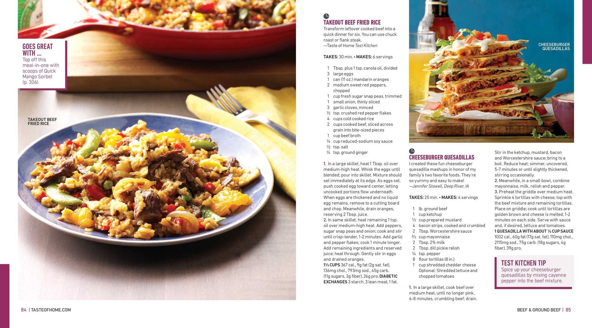 Taste of Home What's For Dinner?: 358 Quick & Easy Recipes for Busy Families