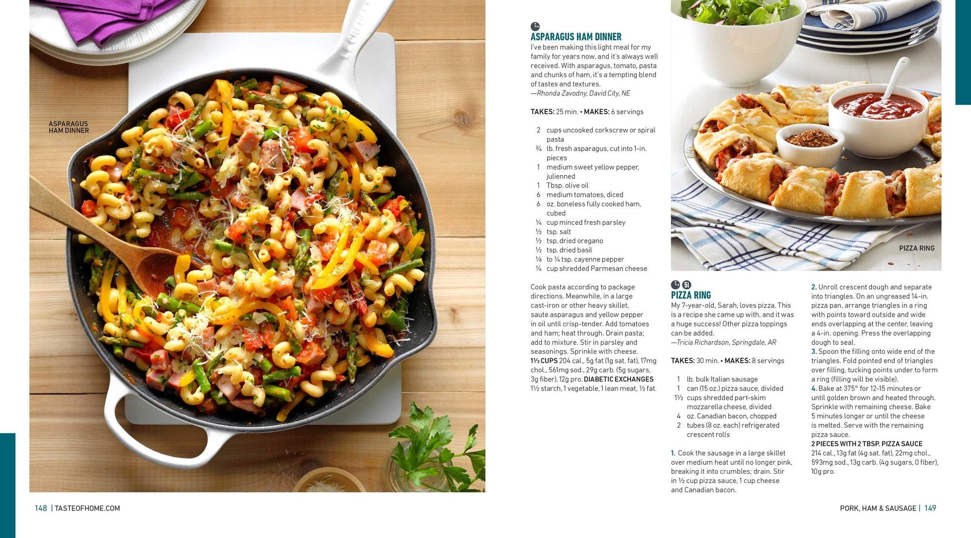 Taste of Home What's For Dinner?: 358 Quick & Easy Recipes for Busy Families