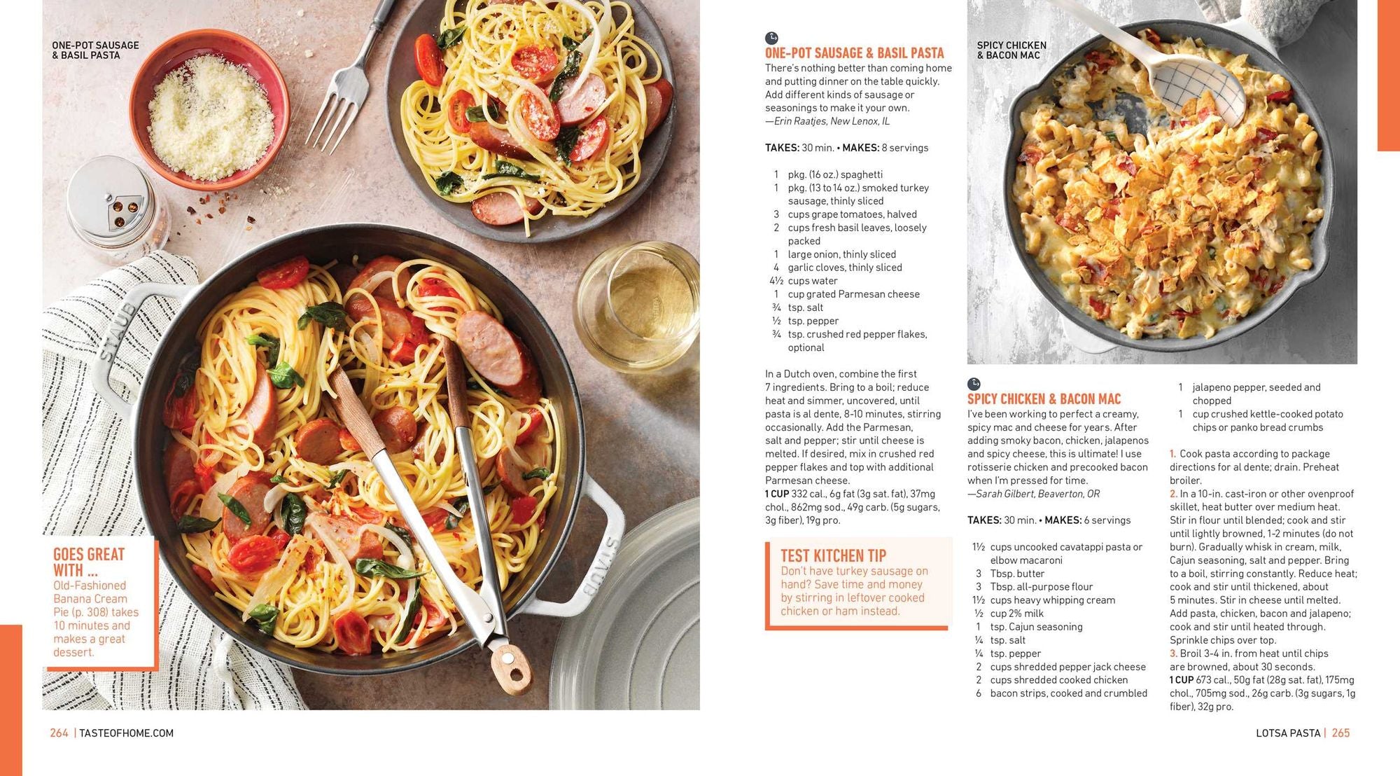 Taste of Home What's For Dinner?: 358 Quick & Easy Recipes for Busy Families