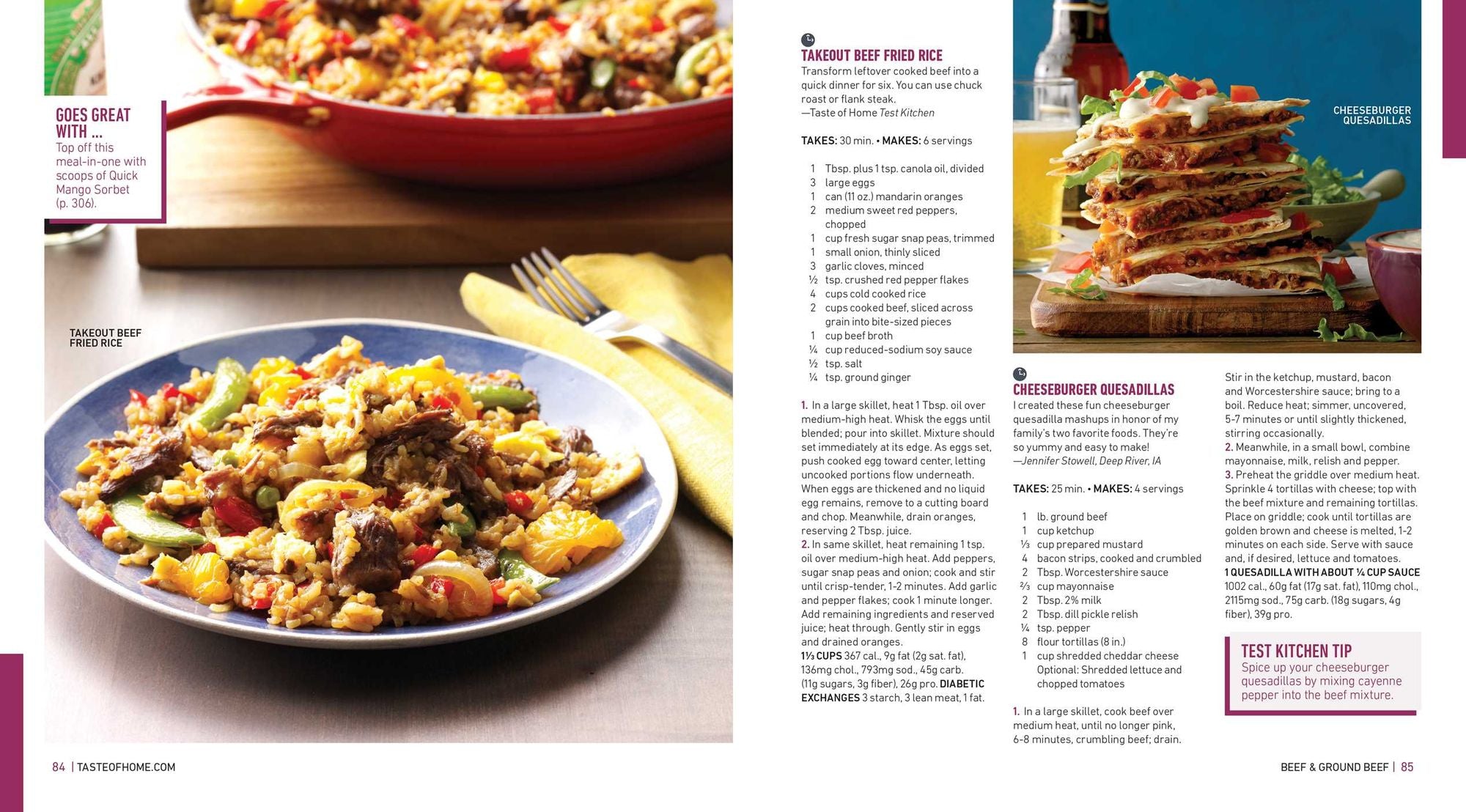 Taste of Home What's For Dinner?: 358 Quick & Easy Recipes for Busy Families