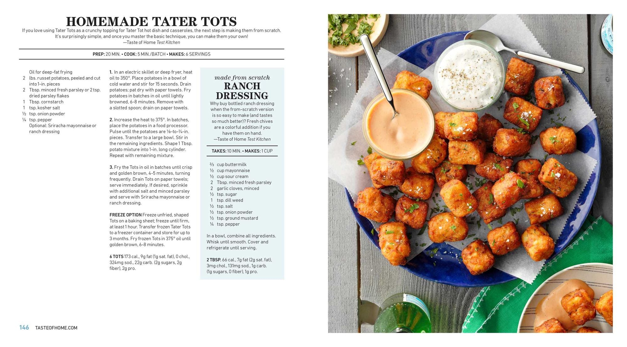 Taste of Home Made From Scratch: 275 Recipes Heirloom and Copycat Favorites Nutrition Facts Included