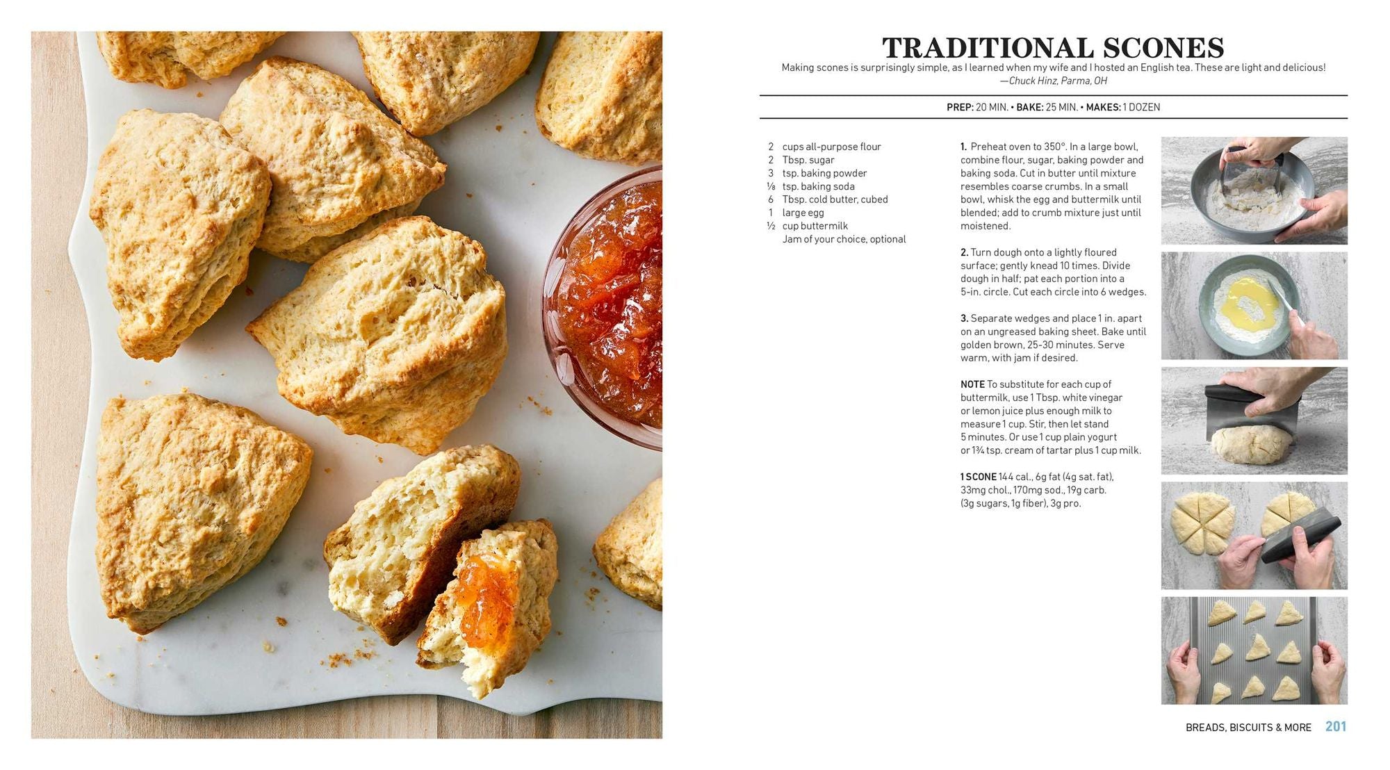 Taste of Home Made From Scratch: 275 Recipes Heirloom and Copycat Favorites Nutrition Facts Included