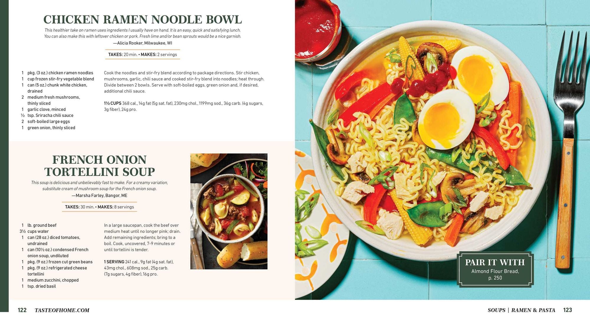 Taste of Home Soups & Breads: 200+ Comforting Recipes for Soups, Stews, Chowders, and Homemade Breads