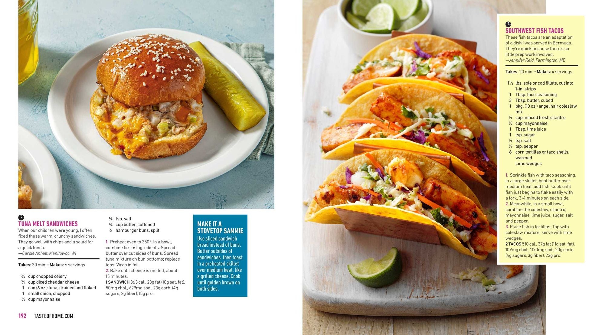 Taste of Home Quick & Easy Weeknight Dinners: With 200 Plus Recipes for Fast and Family Friendly Meals