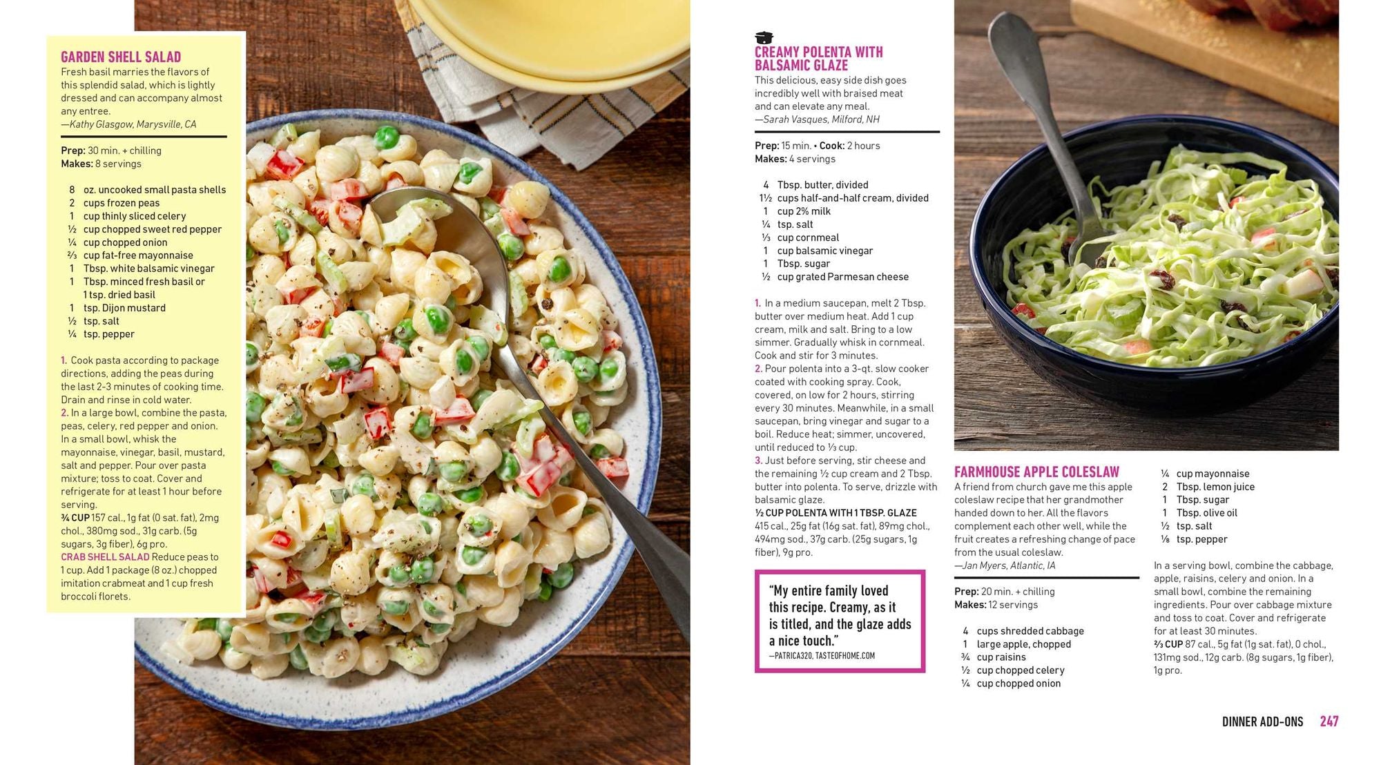 Taste of Home Quick & Easy Weeknight Dinners: With 200 Plus Recipes for Fast and Family Friendly Meals