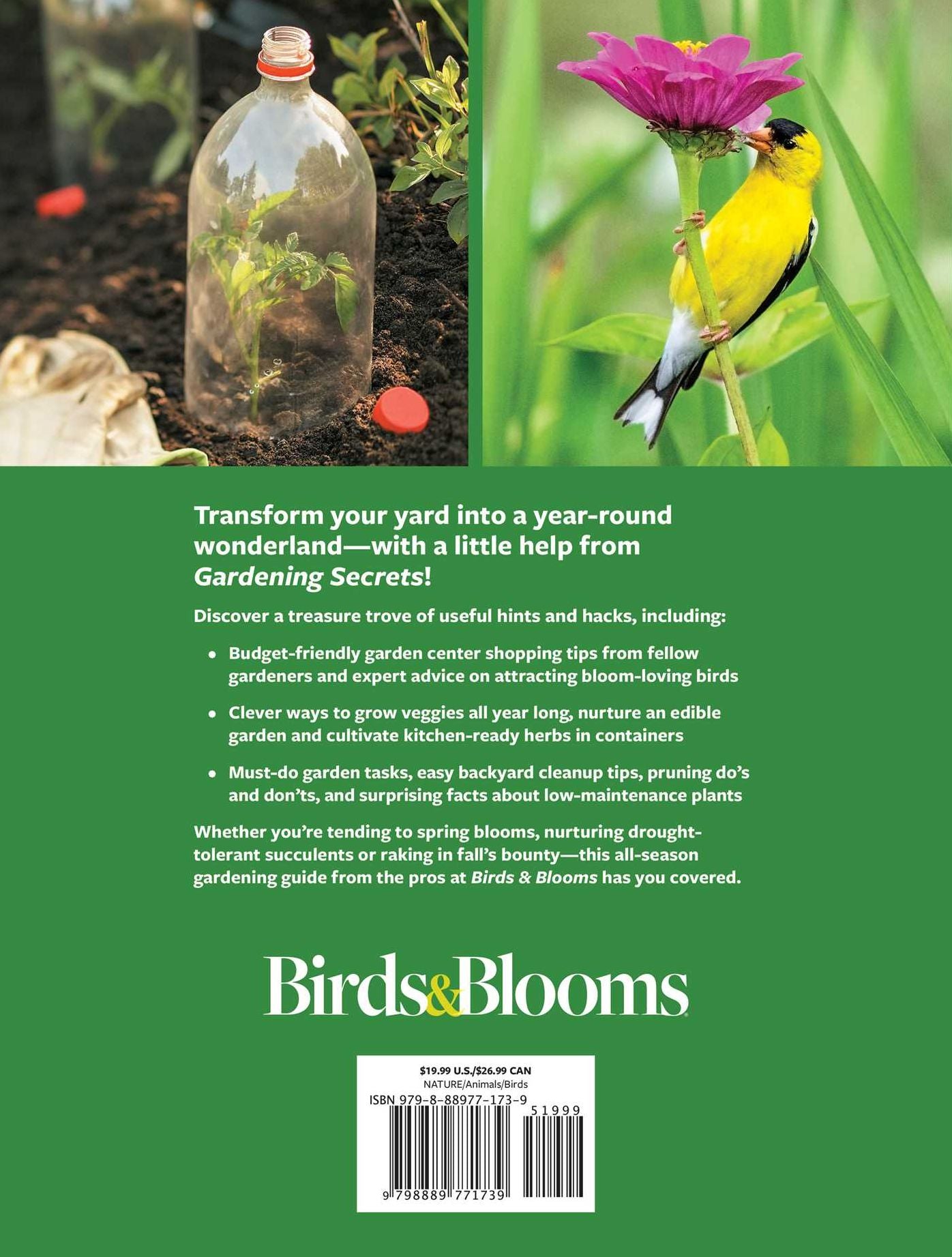 Birds & Blooms Gardening Secrets: All-Season Guide with Expert Tips and DIY Ideas for Thriving Gardens