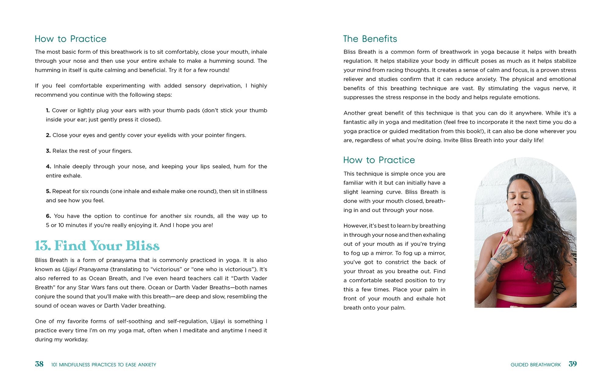 101 Mindfulness Practices to Ease Anxiety: Restore Your Mental Wellness with Breathwork, Guided Meditation, Mindful Movement & More