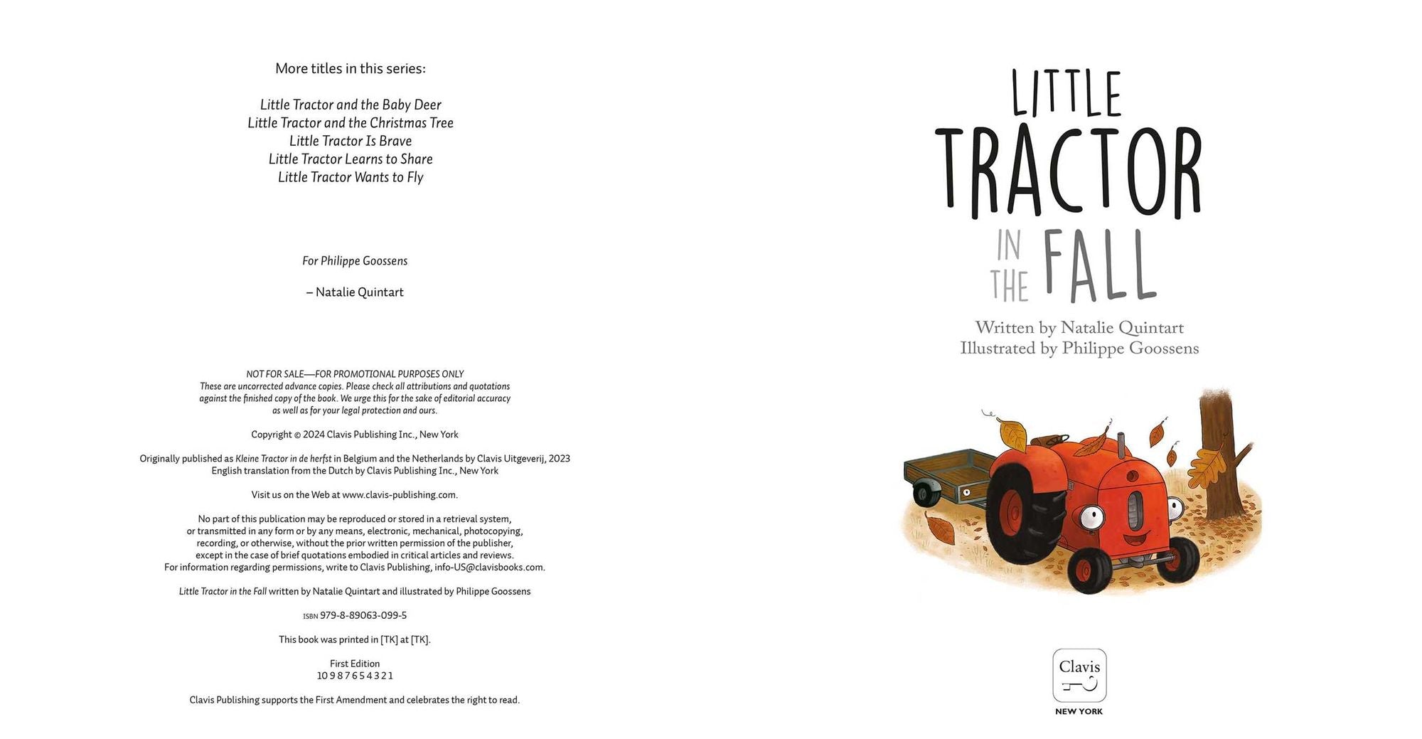 Little Tractor in the Fall