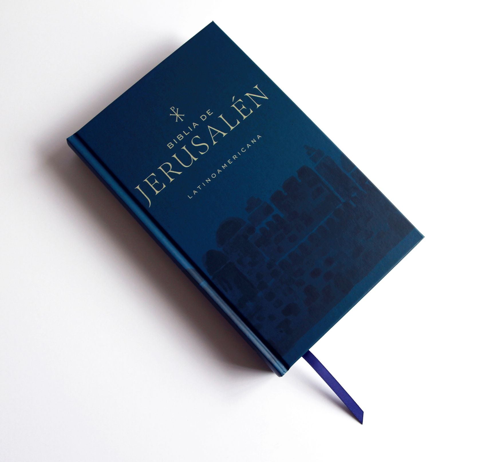 Biblia Católica Biblia de Jerusalén Latinoamericana, tapa dura azul / Spanish Jerusalem Bible, Latinamerican Edition, Hardcover Blue