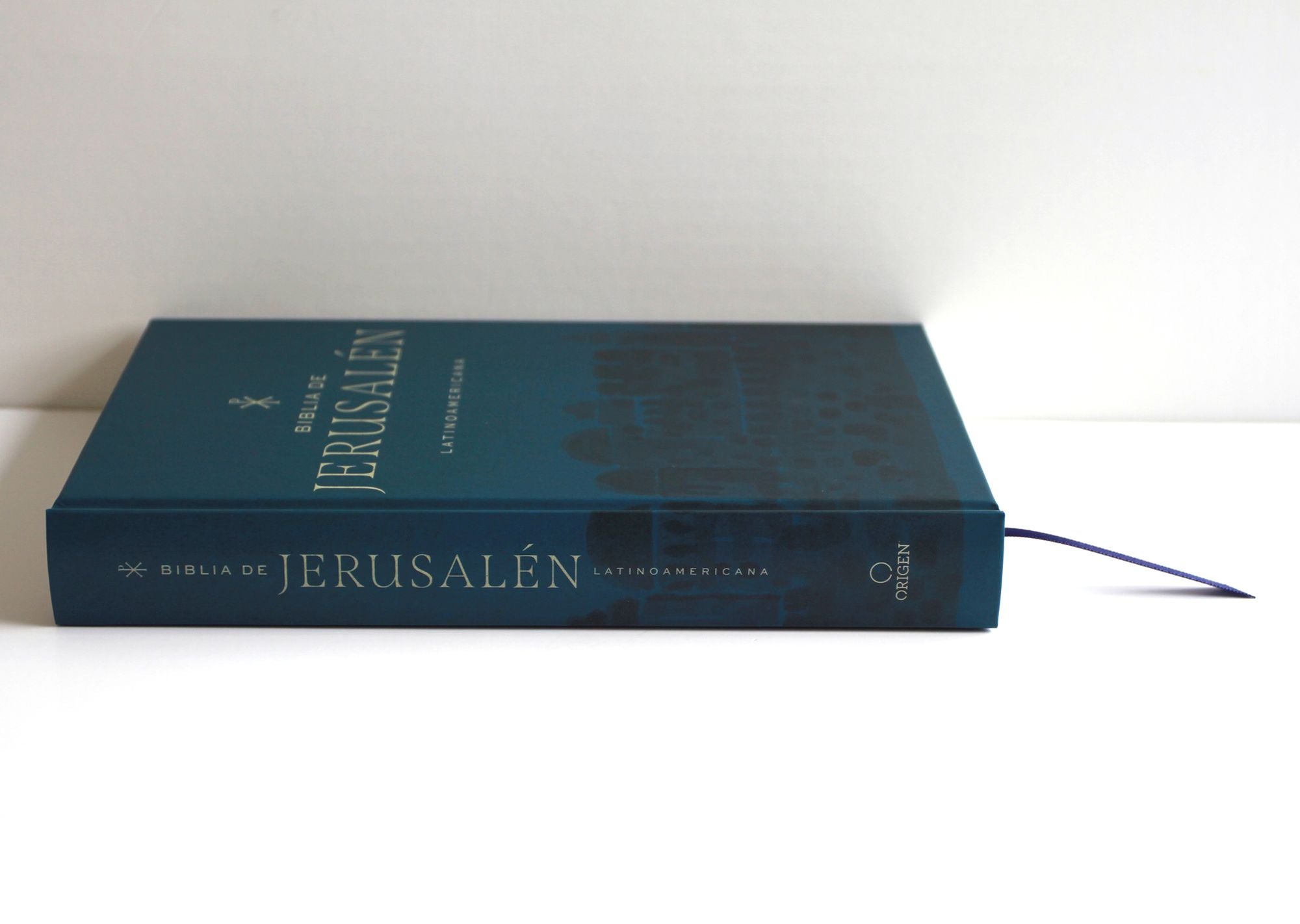 Biblia Católica Biblia de Jerusalén Latinoamericana, tapa dura azul / Spanish Jerusalem Bible, Latinamerican Edition, Hardcover Blue
