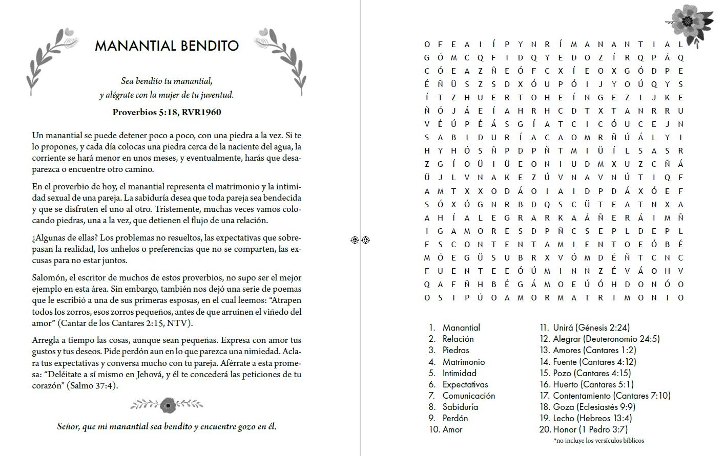 100 devocionales para mujeres. Promesas de Dios con sopa de letras / One Hundred Devotionals for Women. God's Promises with Word Search