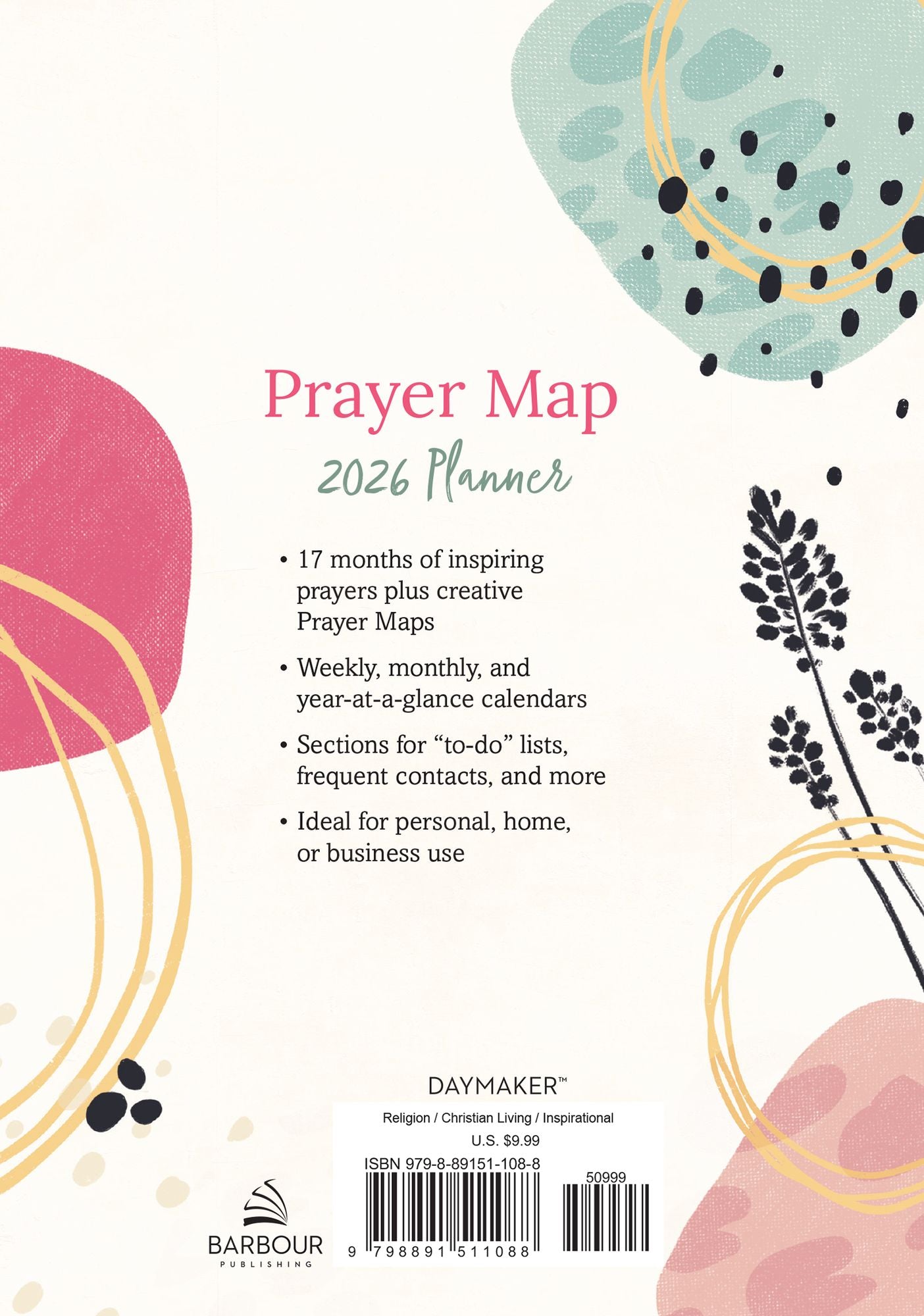 2026 Creative Planner The Prayer Map