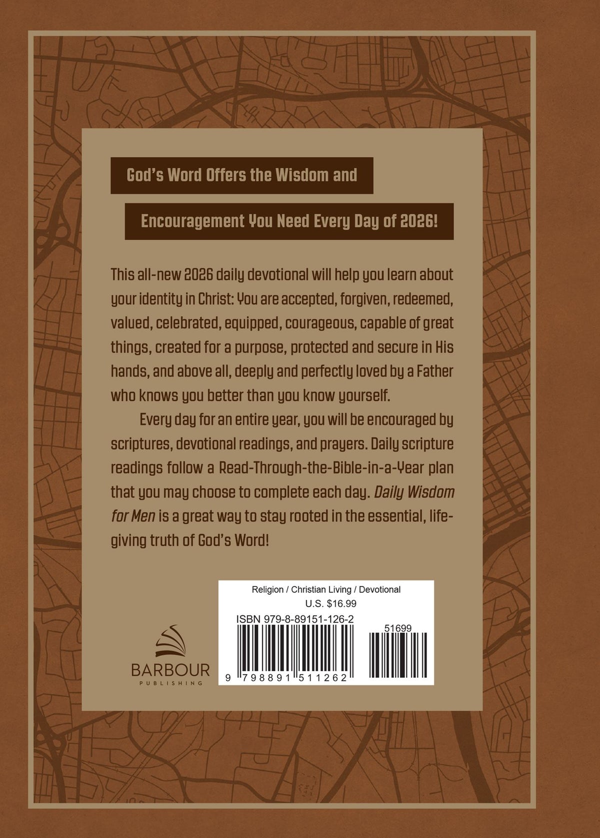 Daily Wisdom for Men 2026 Devotional Collection
