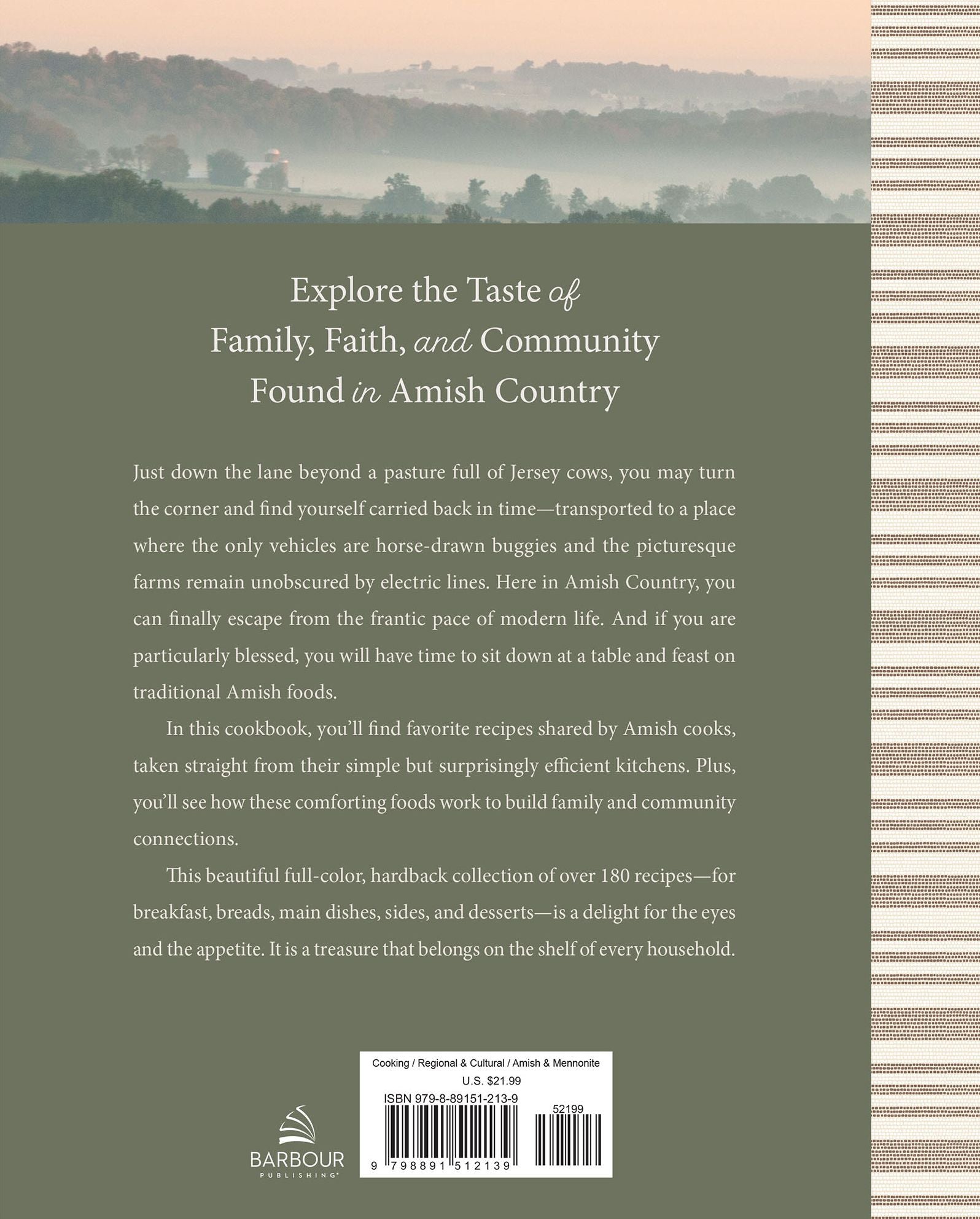 The Heart of the Amish Cookbook: 180 Traditional Amish Recipes