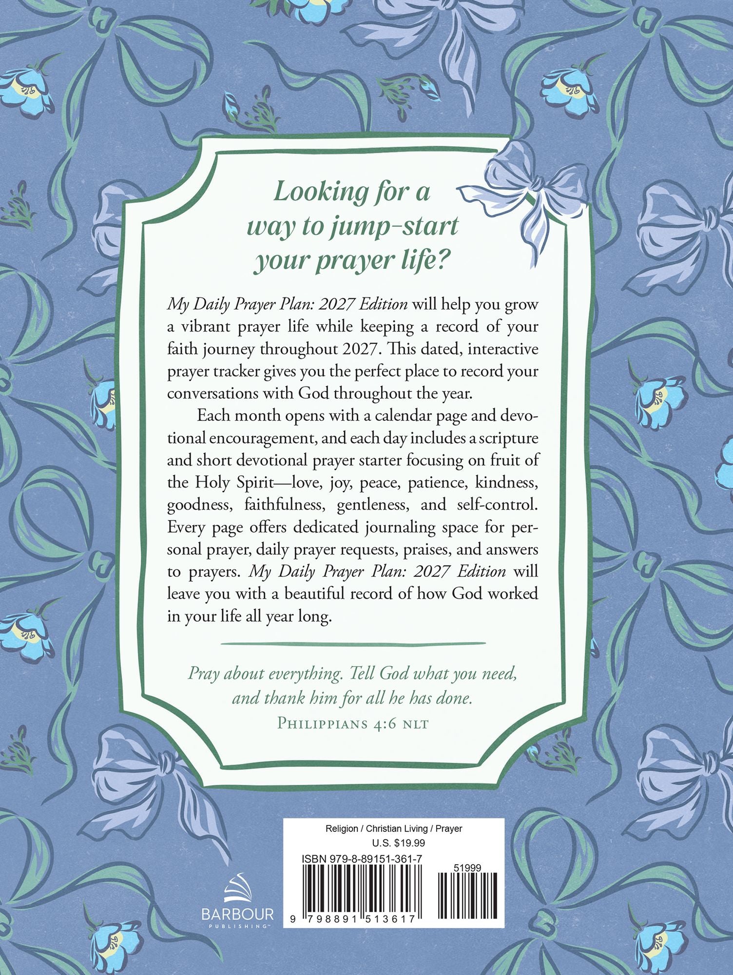 My Daily Prayer Plan: 2027 Edition: An Interactive Prayer Tracker for Women