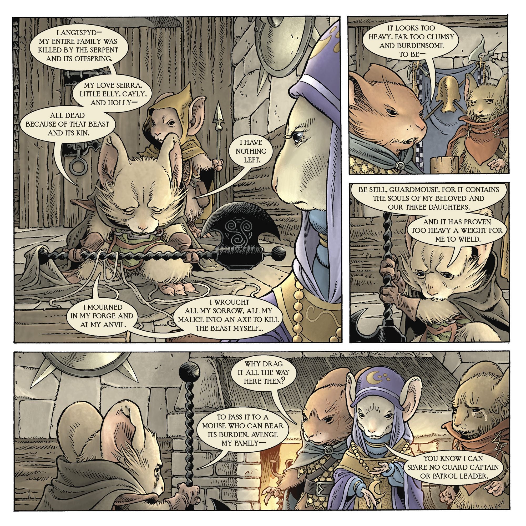 Mouse Guard: Dawn of the Black Axe