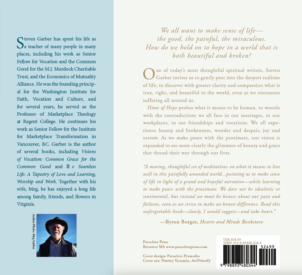 Hints of Hope: Essays on Making Peace with the Proximate