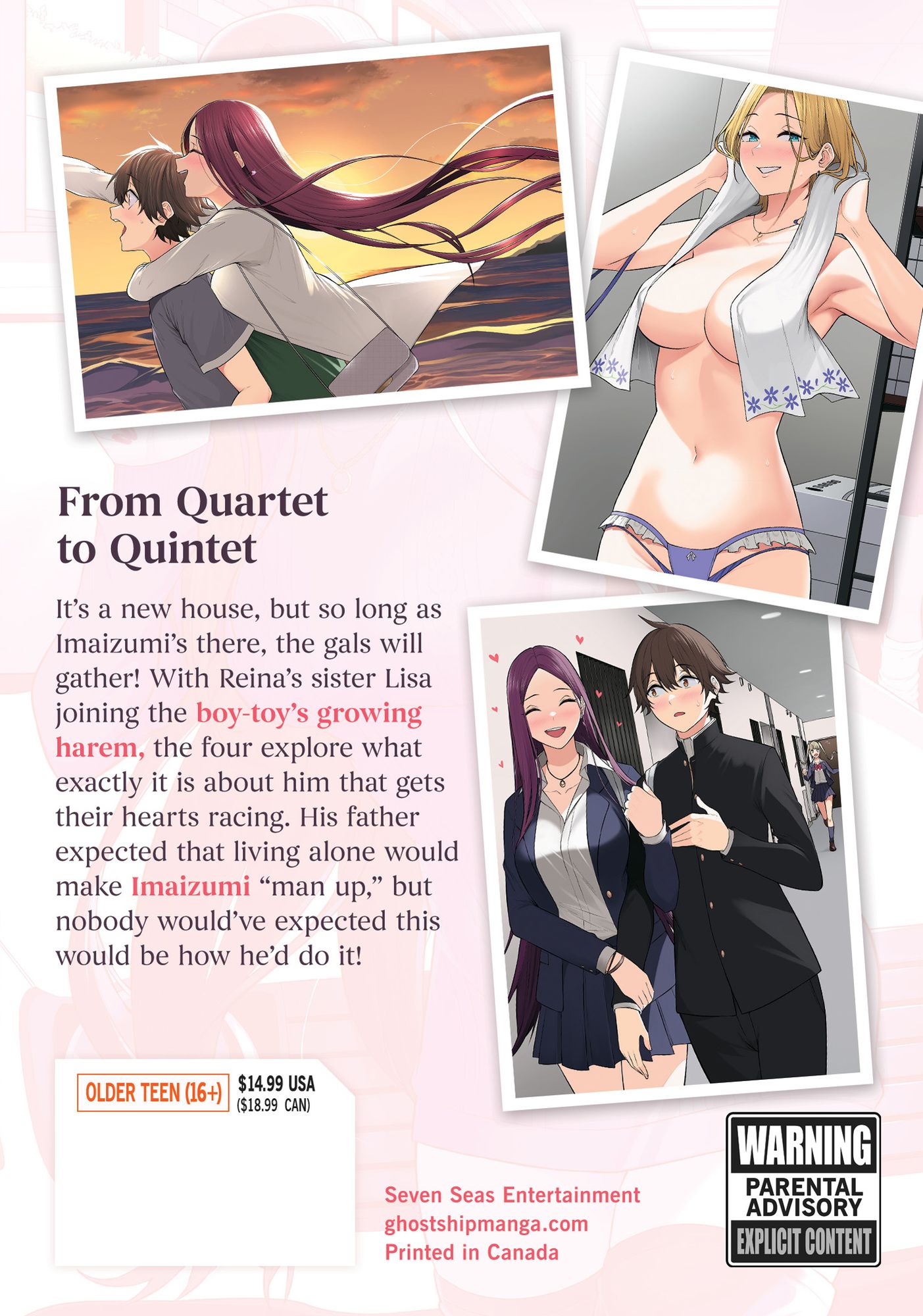 Imaizumi Brings All the Gals to His House Vol. 4