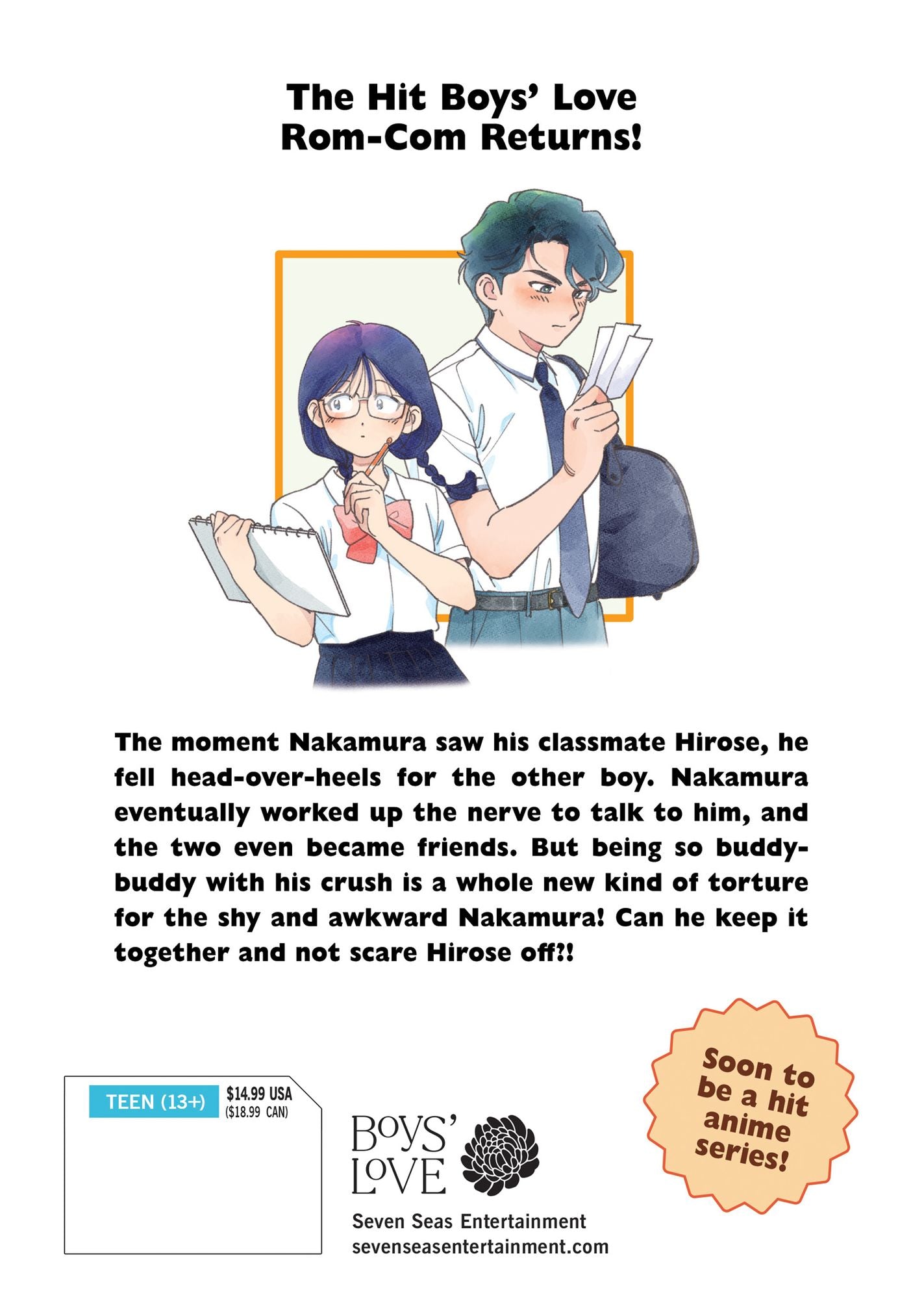 Go For It, Nakamura-kun!! Vol. 2 (New Edition Rerelease)