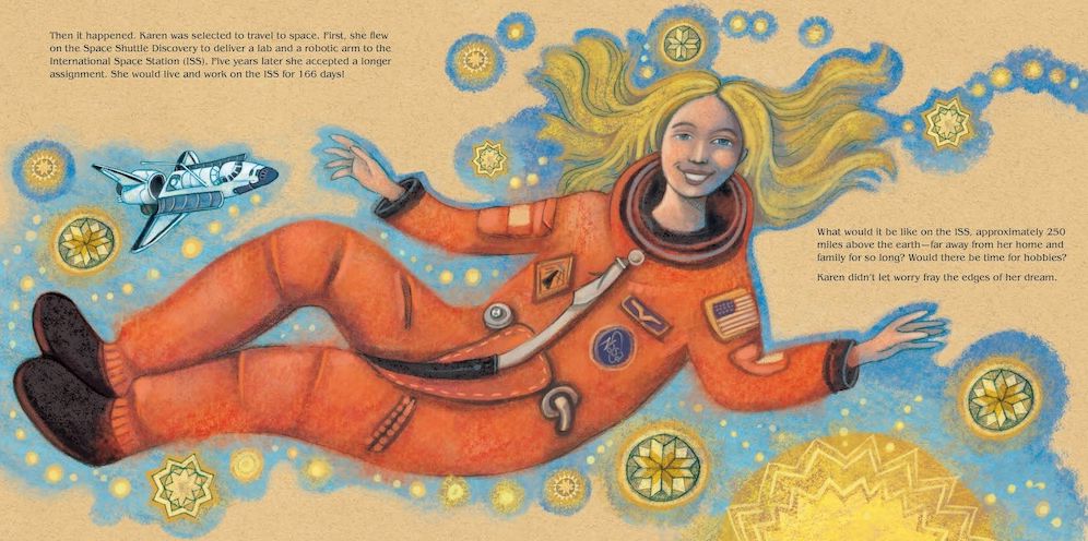 A Quilt of Stars: Astronaut Karen Nyberg Stitches a Dream