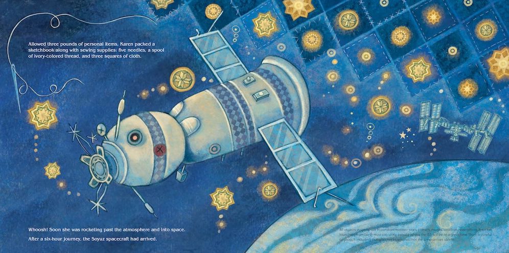 A Quilt of Stars: Astronaut Karen Nyberg Stitches a Dream