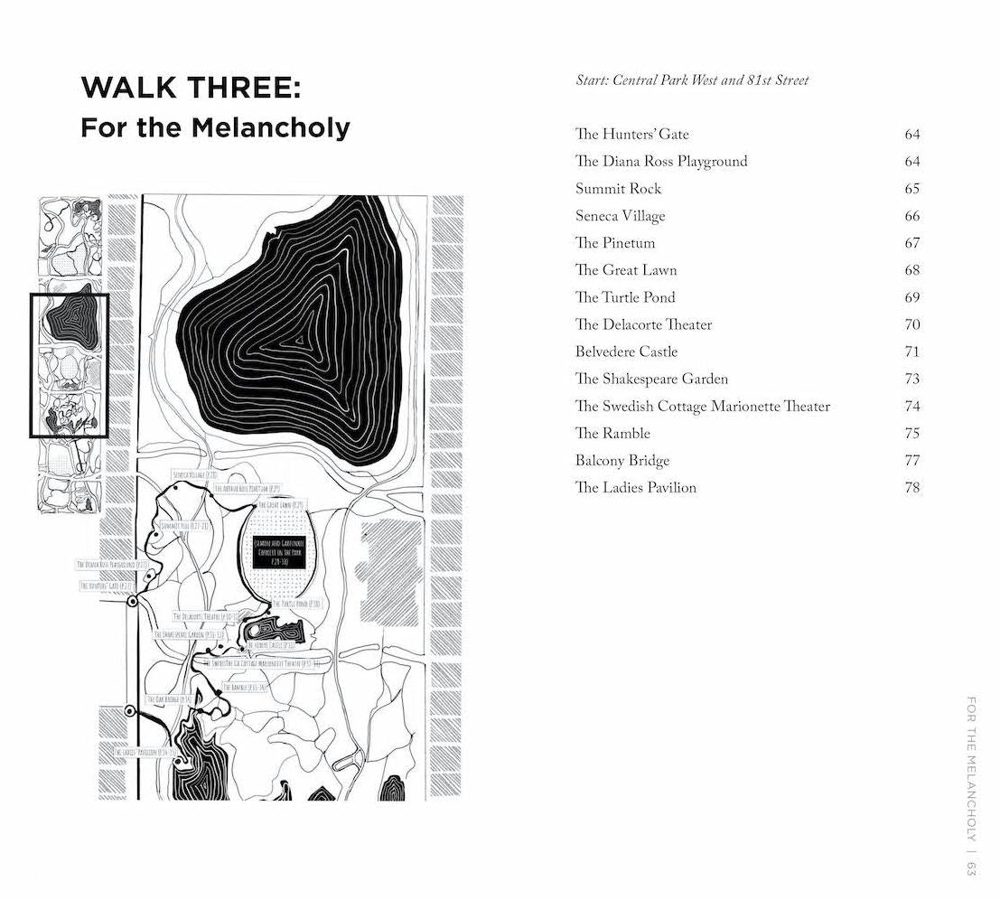 Four Walks in Central Park: A Poetic Guide to the Park