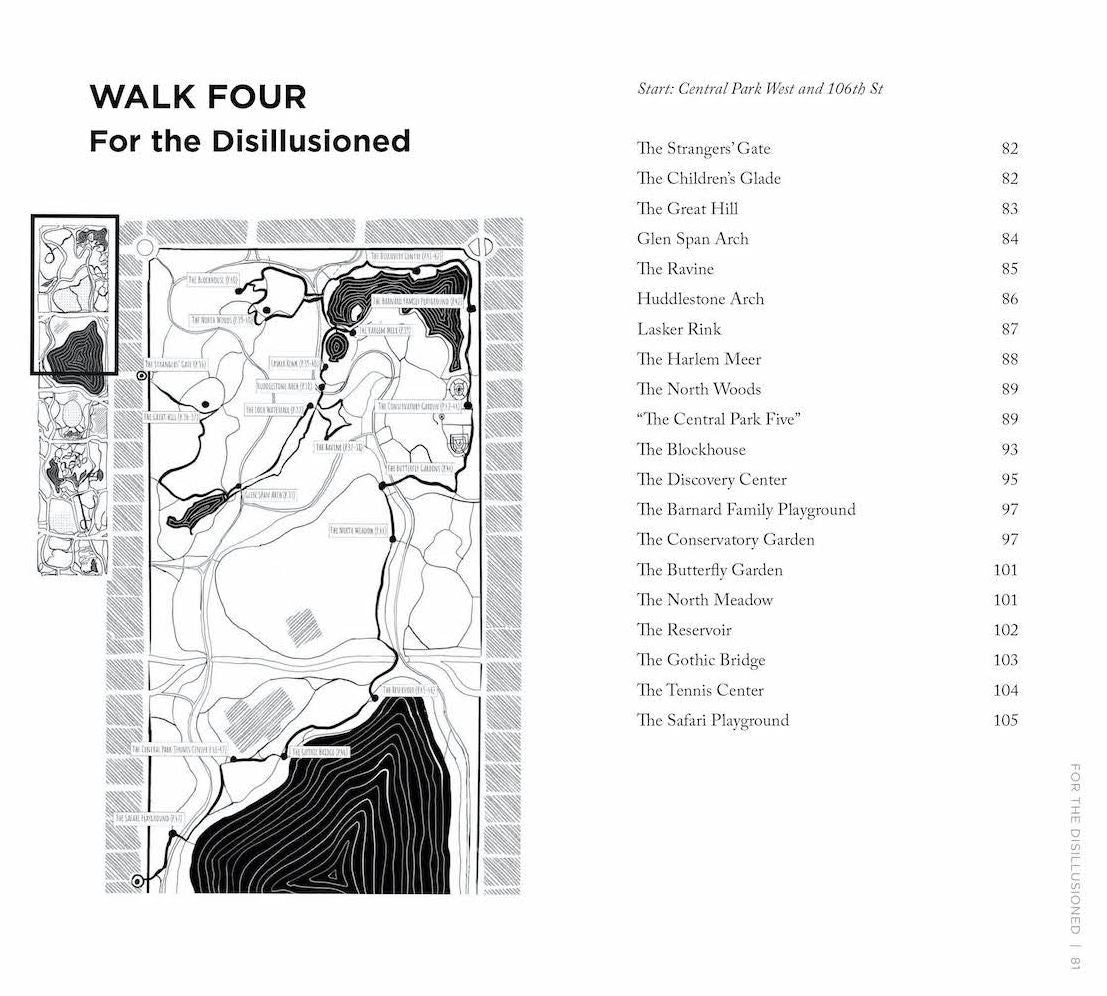 Four Walks in Central Park: A Poetic Guide to the Park