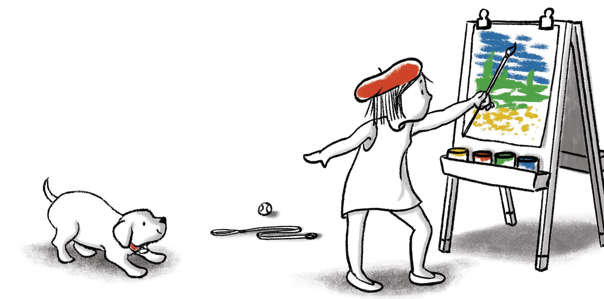 Claude: A Wordless Picture Book About Art