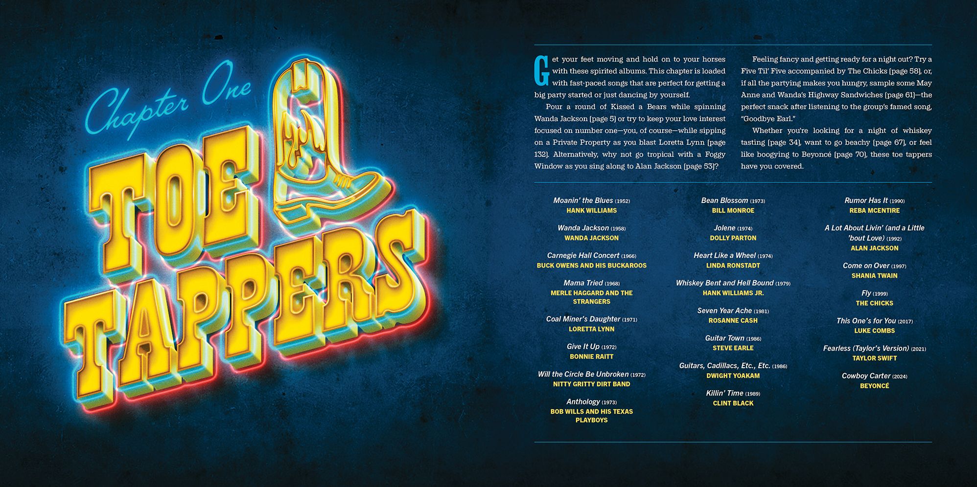 Booze & Vinyl Country: 100+ Spirited Music-and-Drink Pairings