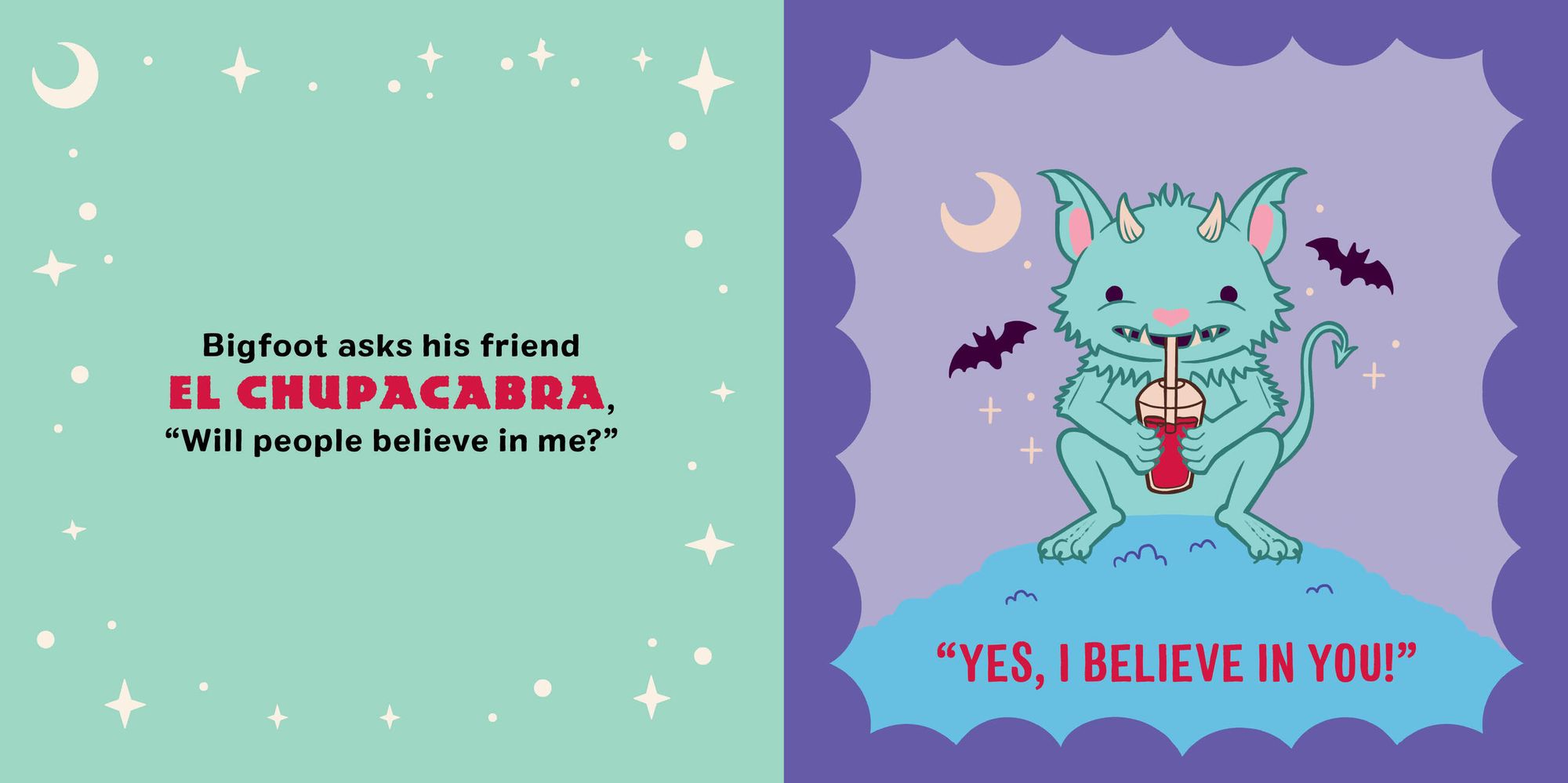 Bigfoot and Friends (Board Book): Believe in Yourself!