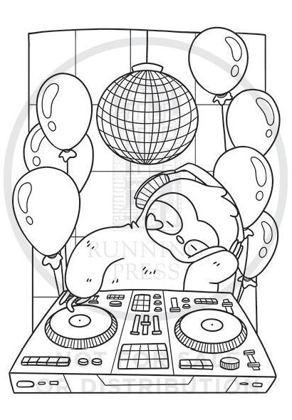 Super-Cute Sloths: A Cozy Creatures Coloring Book