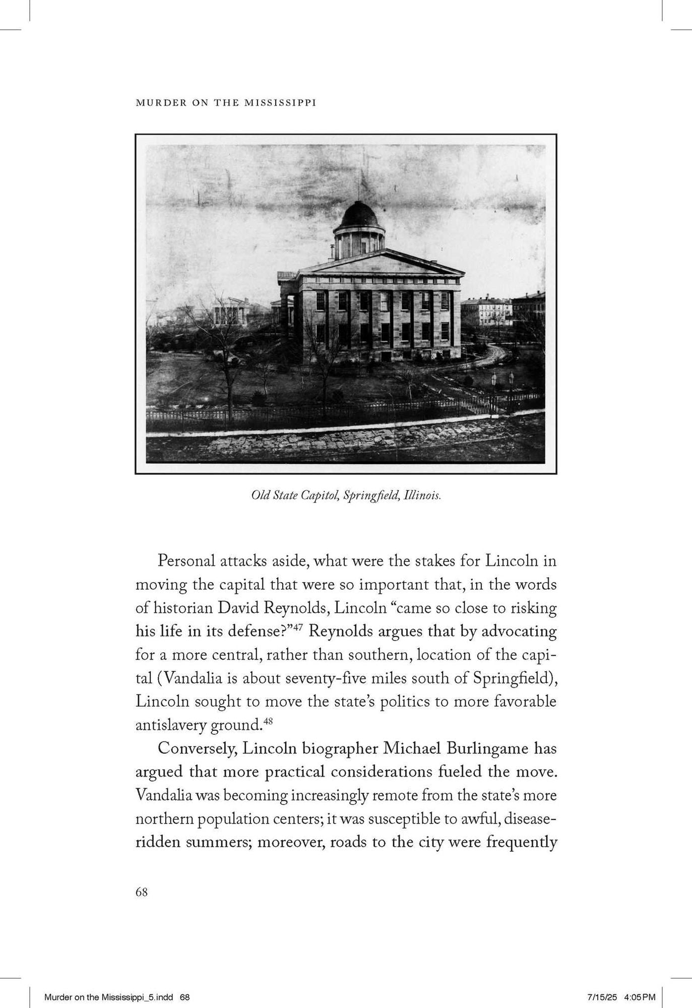 Murder on the Mississippi: The Shocking Crimes That Shaped Abraham Lincoln
