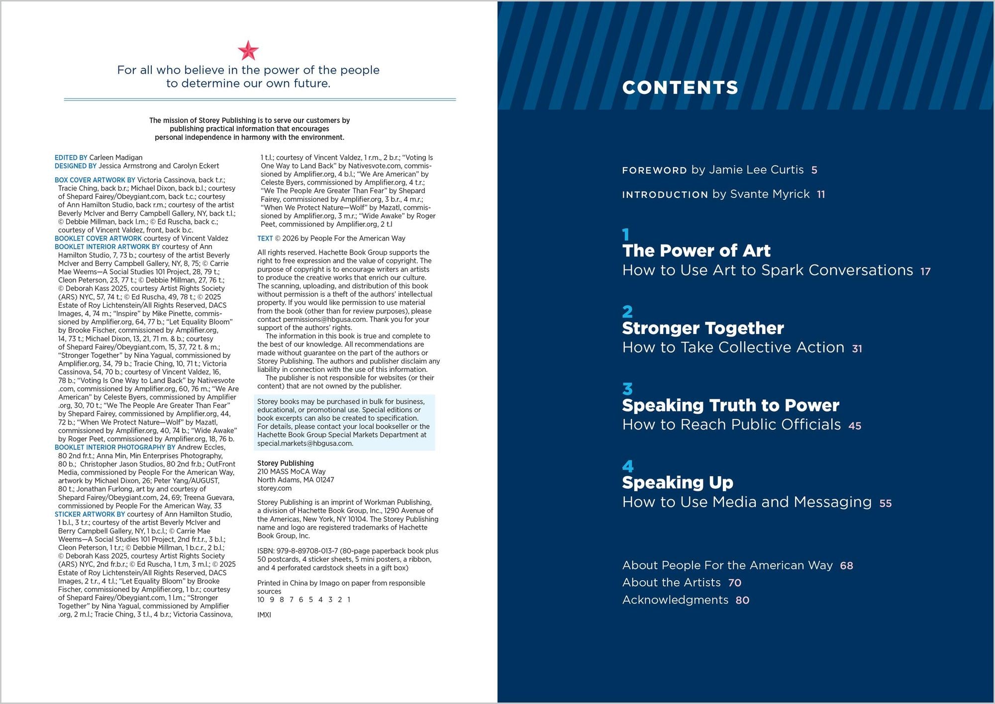 The Art of Saving Democracy: An Action Kit for Making Change