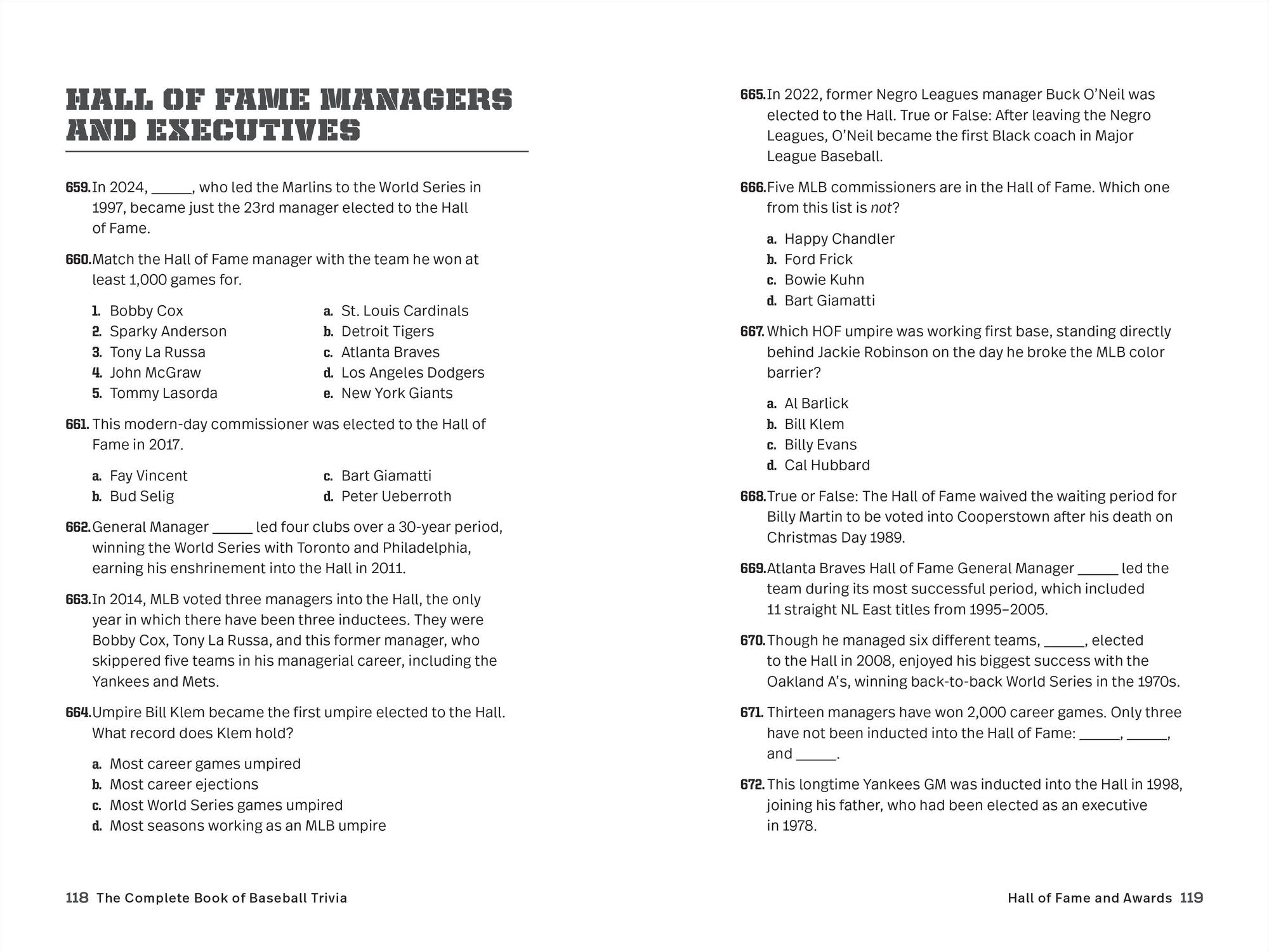 The Complete Book of Baseball Trivia: Test Your Knowledge with 750 Questions