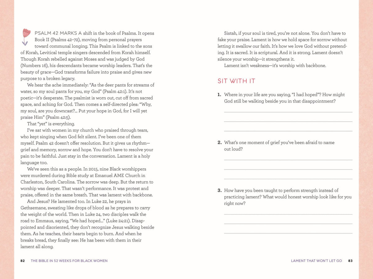 The Bible in 52 Weeks for Black Women: A Yearlong Bible Study