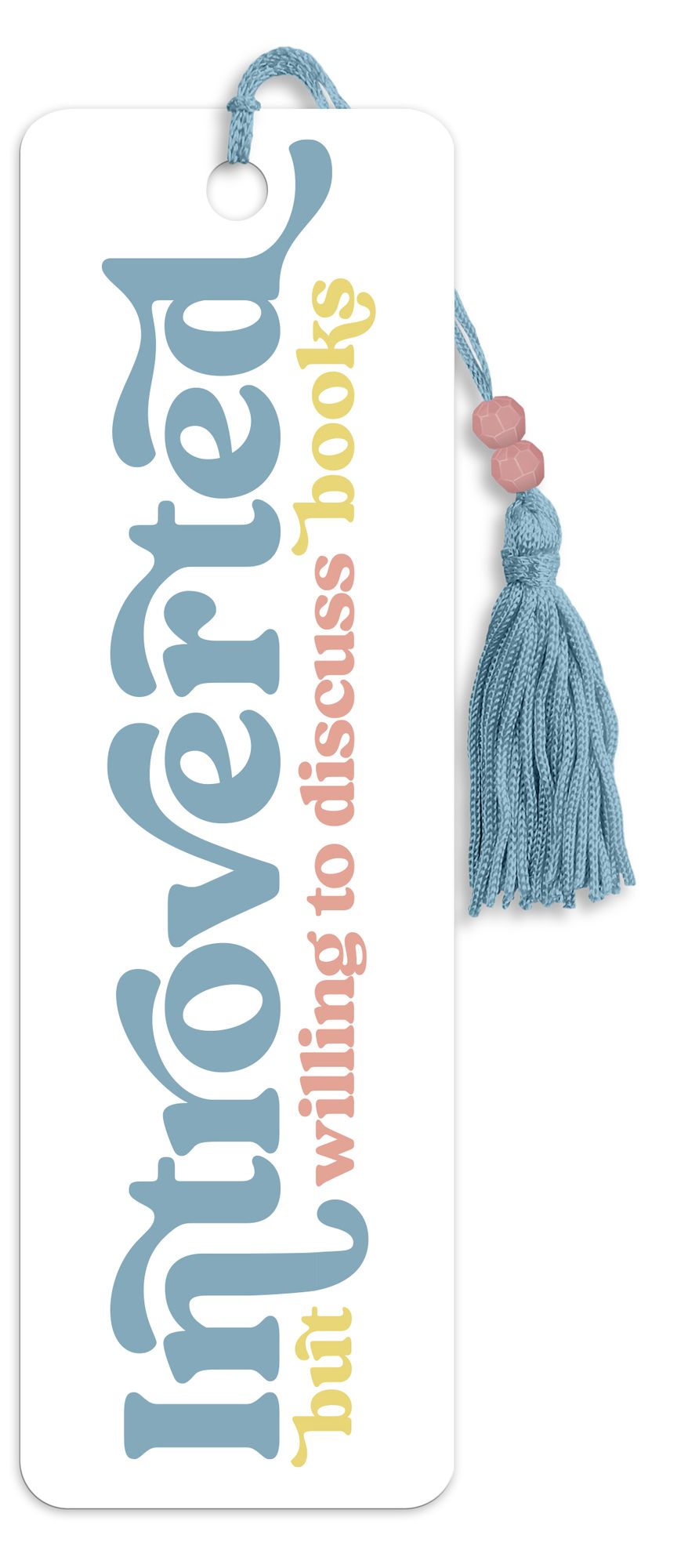 Introverted But Willing to Discuss Books Premier Bookmark