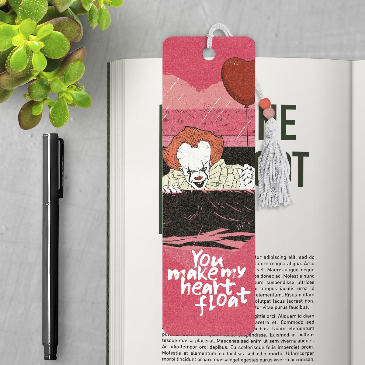 Horror - Heart Float Premier Bookmark