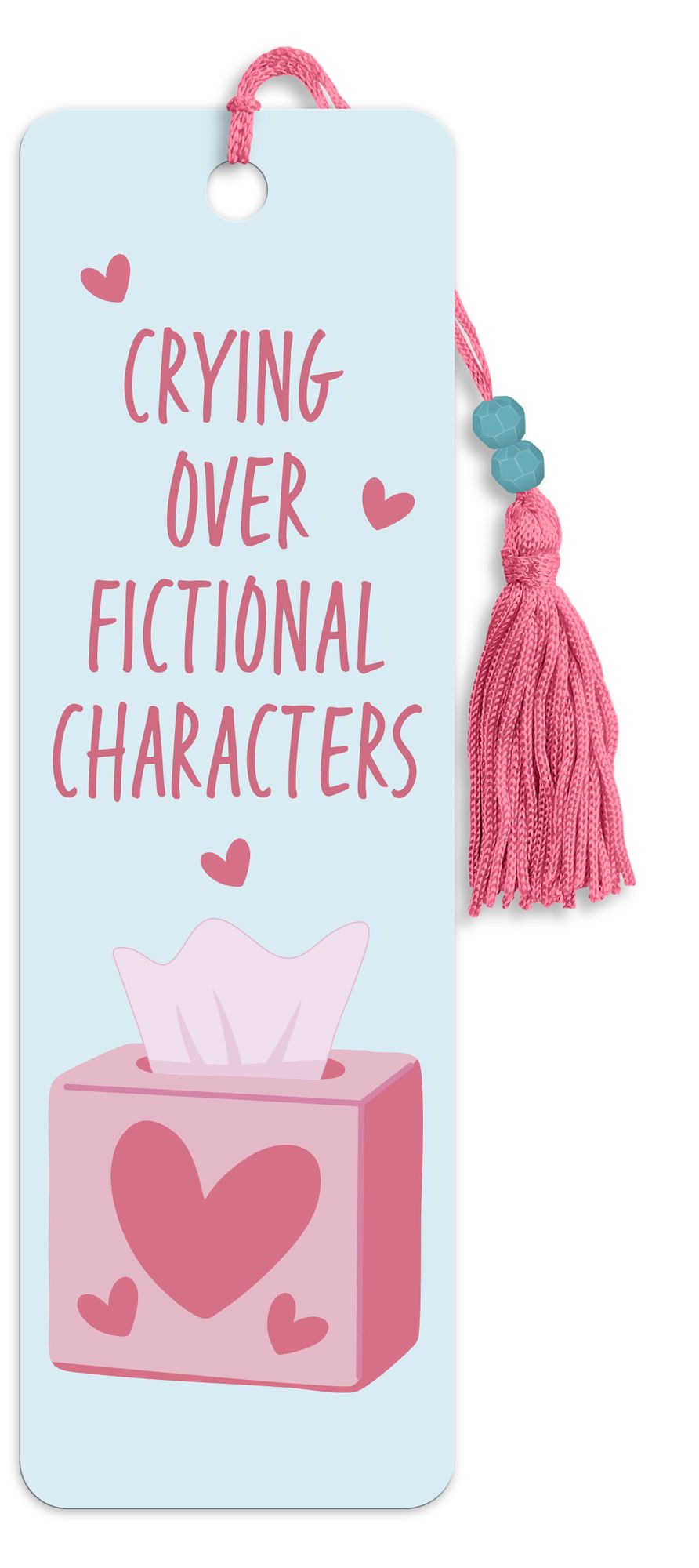 Crying over Fictional Characters Premier Bookmark