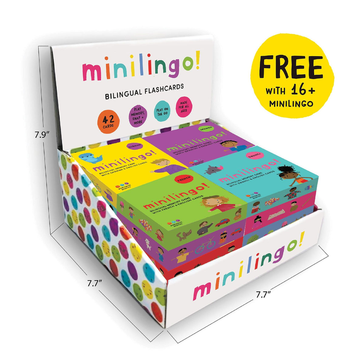 Minilingo Japanese / English Bilingual Flashcards: Bilingual memory game with Japanese & English cards