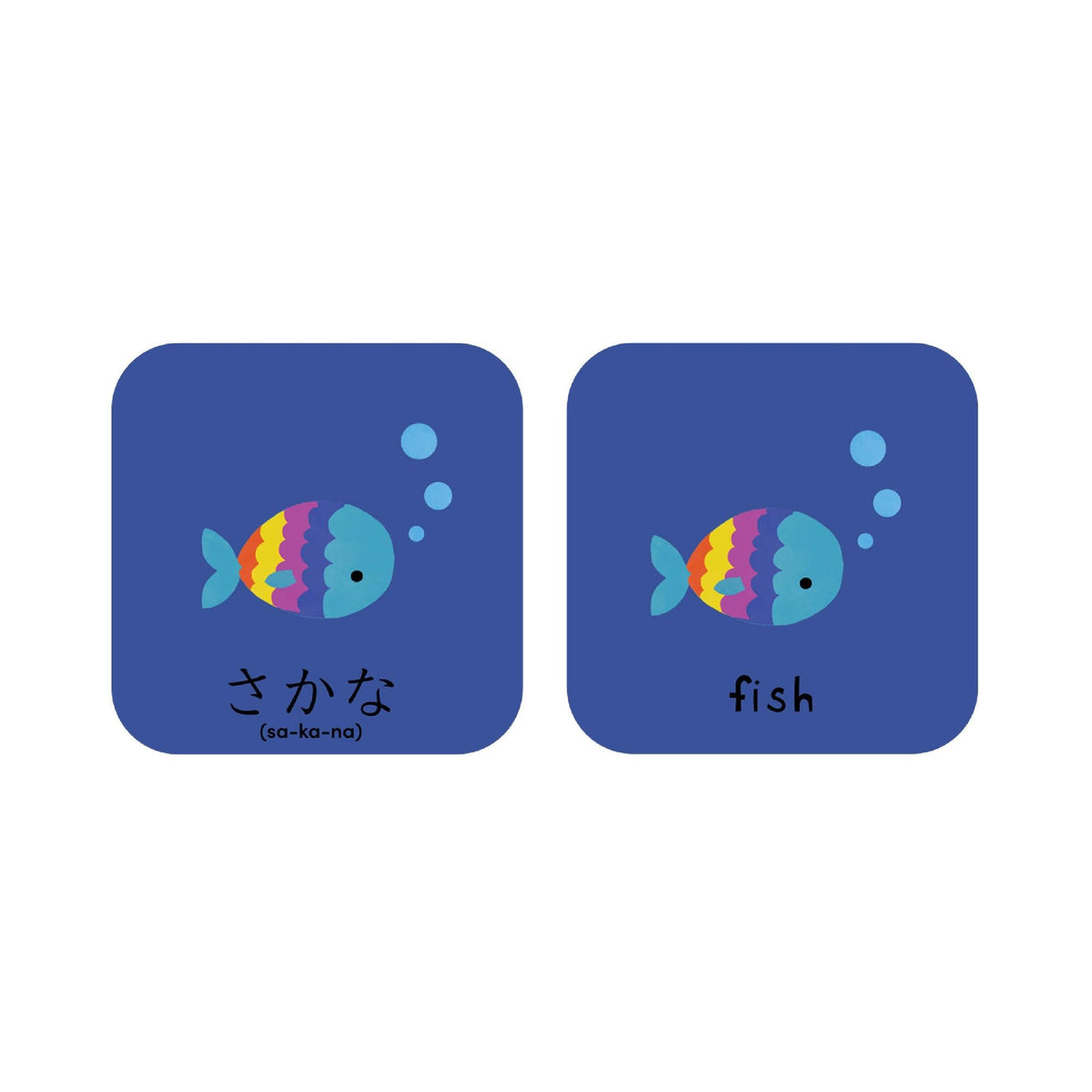 Minilingo Japanese / English Bilingual Flashcards: Bilingual memory game with Japanese & English cards