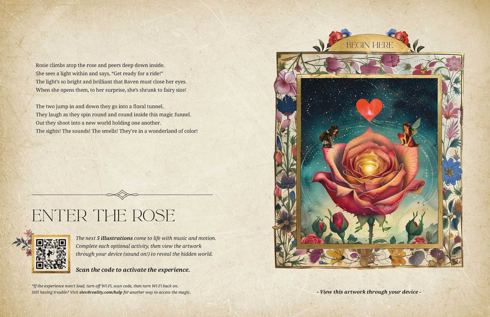 Rosie & Raven: An Interactive Animated Fairytale