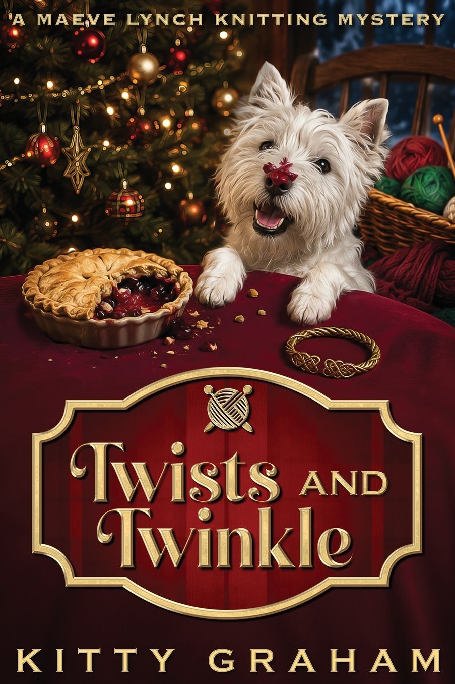 Twists and Twinkle: A Maeve Lynch Knitting Mystery Christmas Novella