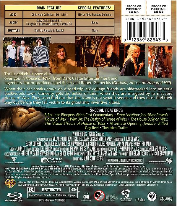House of Wax [Blu-ray]