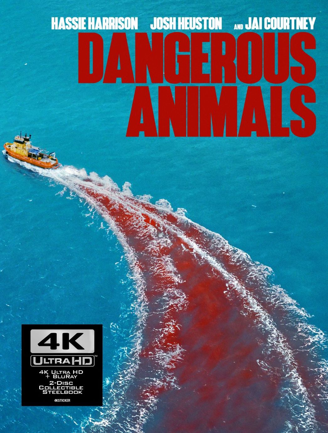 Dangerous Animals [4K Ultra HD Blu-ray] [SteelBook]