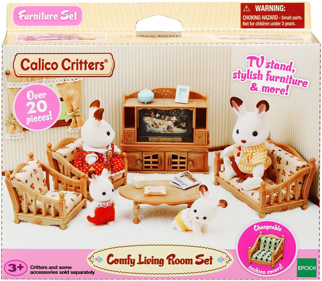 Calico Critters Comfy Living Room